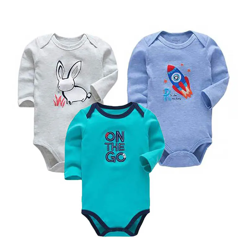 

3piece/lot Baby Bodysuit Newborn Clothing Cotton Body Baby Long Sleeve Underwear Infant Boys Girls Clothes Baby's Sets