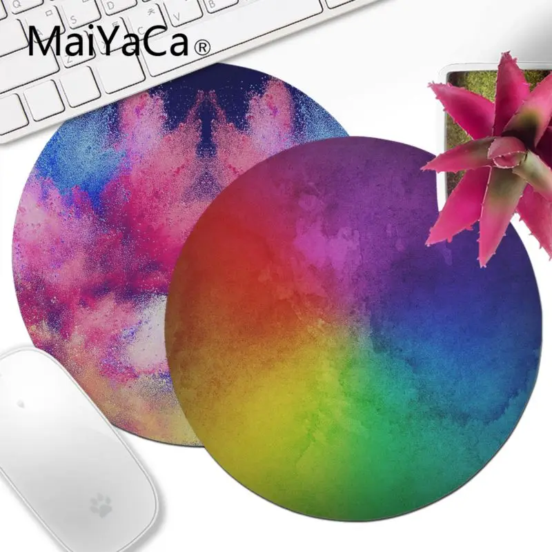

Детский Маленький круглый коврик для мыши MaiYaCa, компьютерный коврик, нескользящий коврик для ноутбука, коврик для мышки, игровой коврик для ...