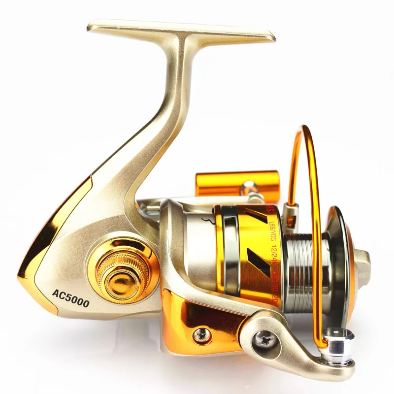 Давильные Рыбалка катушка ac1000-7000 8BB 5.5: 1 решать PESCA CARRETE spinnning Катушка подачи Карп