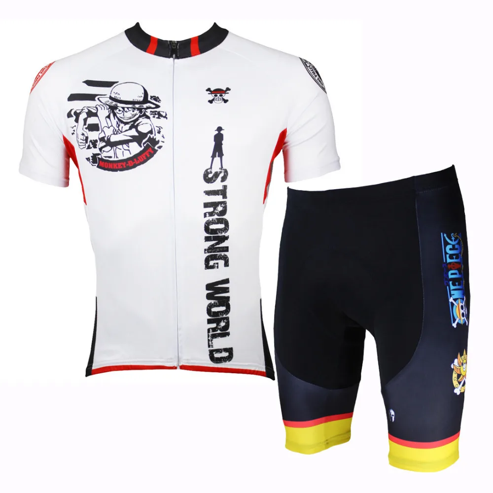 Цельная одежда для велоспорта Luffy крутая велосипедная футболка с рисунком