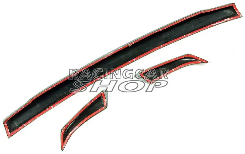 Неокрашенный стиль багажник спойлер 3 шт./компл. Подходит для AUDI A4 B7 2006 2008 A015F|spoiler