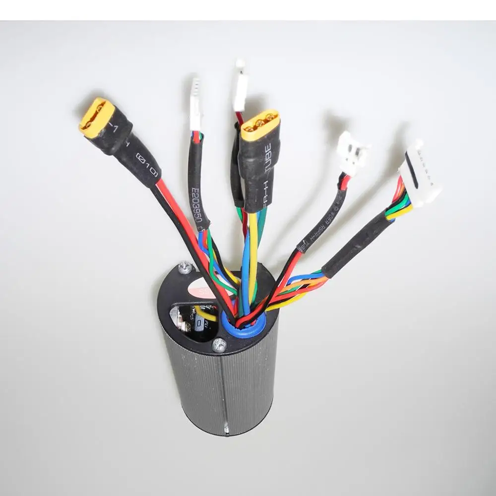 controller 24v Мини круглый Электрический велосипед контроллер скутера тормозной ЖК-дисплей блок углеродного волокна скутер Мотор контроллер 24v 36v 48v 250w 350w - Цвет: controller 24v