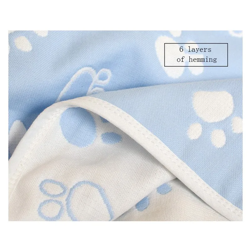 

Baby Blanket Newborn Muslin Cotton Thick Swaddle Baby Blanket Newborn Swaddle Newborn Quilt Kids Bath Towel Toy Mat 110*110cm