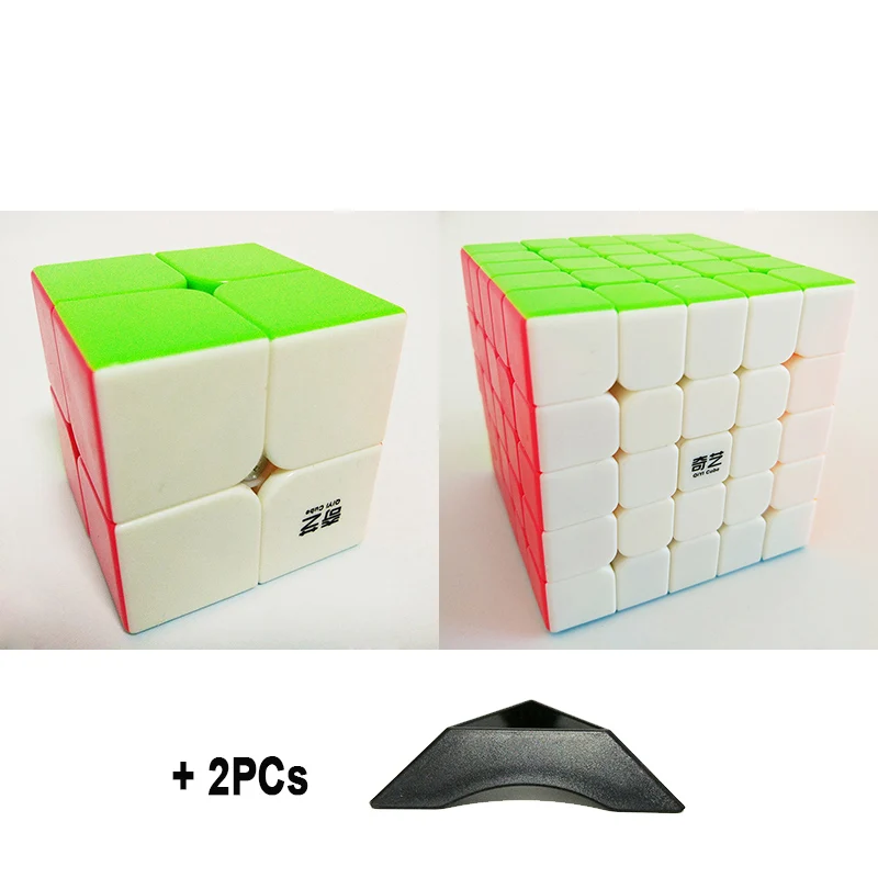 2x2 5x5 XMD QIYI 2x2x2 3x3x3 4x4x4 5x5x5 матовый волшебный куб соревновательная головоломка на Скорость Куб обучающий magico Cubo игрушки для детей - Цвет: 2x2 5x5