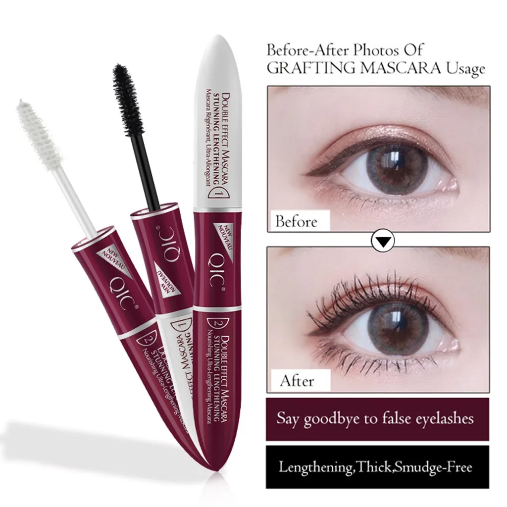 Black Waterproof Color Makeup Mascara Long Roll Eye Eyelash Extension sweat-proof and non-staining Dropship G530 |