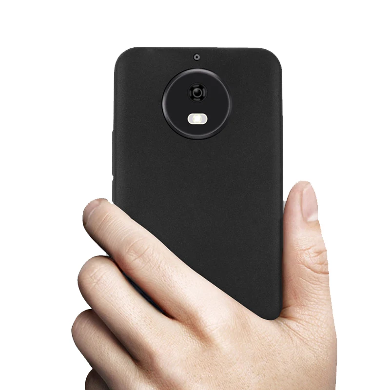 Матовая задняя крышка для Moto X4 C Plus E4 Euro E5 E6 G5 G5S G6 Play G7 Power G8 Z4 Z3 Play|Бамперы| |