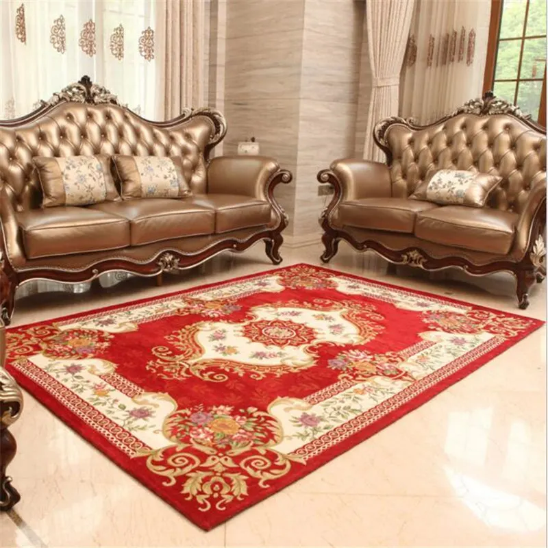 Red Wine 300X400 см Европейский стиль, тонкие большие ковры для гостиной, спальни, кабинета, детской комнаты, мягкий ковер для дома, пол - Цвет: Red Wine