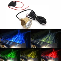 waterproof ip68 27w rgb boat drain plug light 9 led boat light underwater boat lamp with remote controller