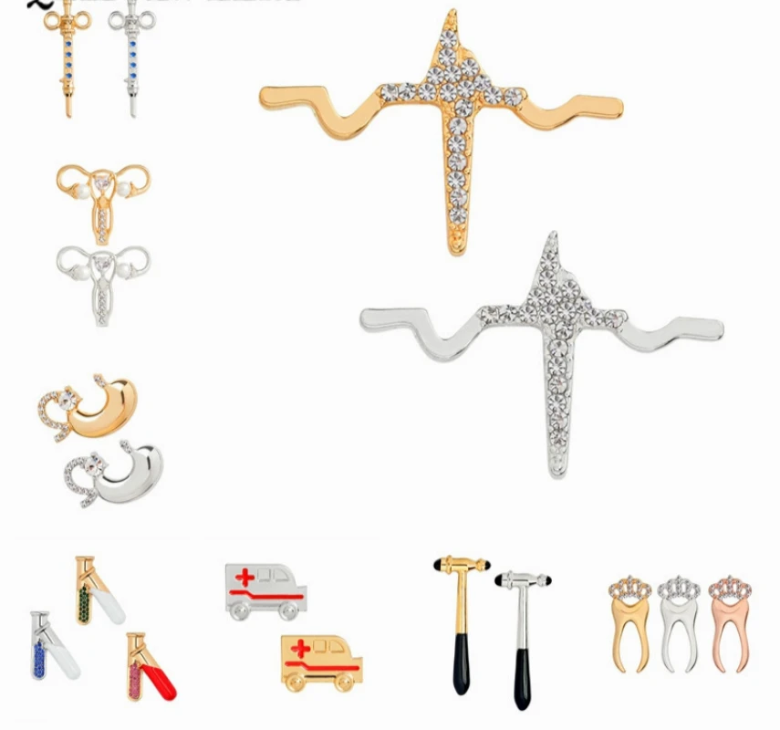 Медсестры Pin коллекция Зубное сердцебиение желудок пробирка шприц для машины