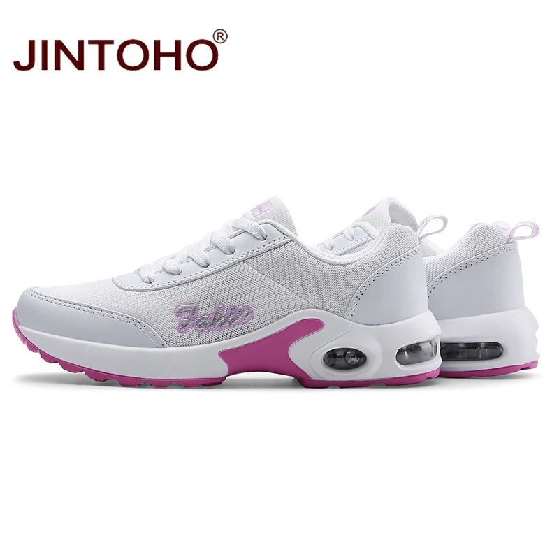 JINTOHO/ Для женщин спортивная обувь бренд Для женщин кроссовки из дышащего материала; женская обувь, недорогие кроссовки женские Для женщин спортивная обувь