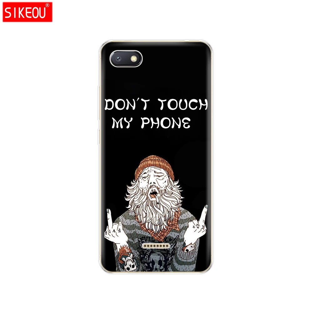 12068 Силиконовый чехол для xiaomi Redmi 6a, чехол с полной защитой, мягкая задняя крышка из ТПУ для телефона xiaomi Redmi 6 A, бампер Hongmi 6a, чехол с кошкой - Цвет: 12068