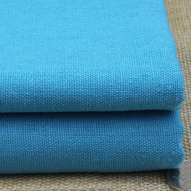 100*140 см Льняной материал для одежды ткань платья юбки синий|linen fabric for curtains|linen cotton