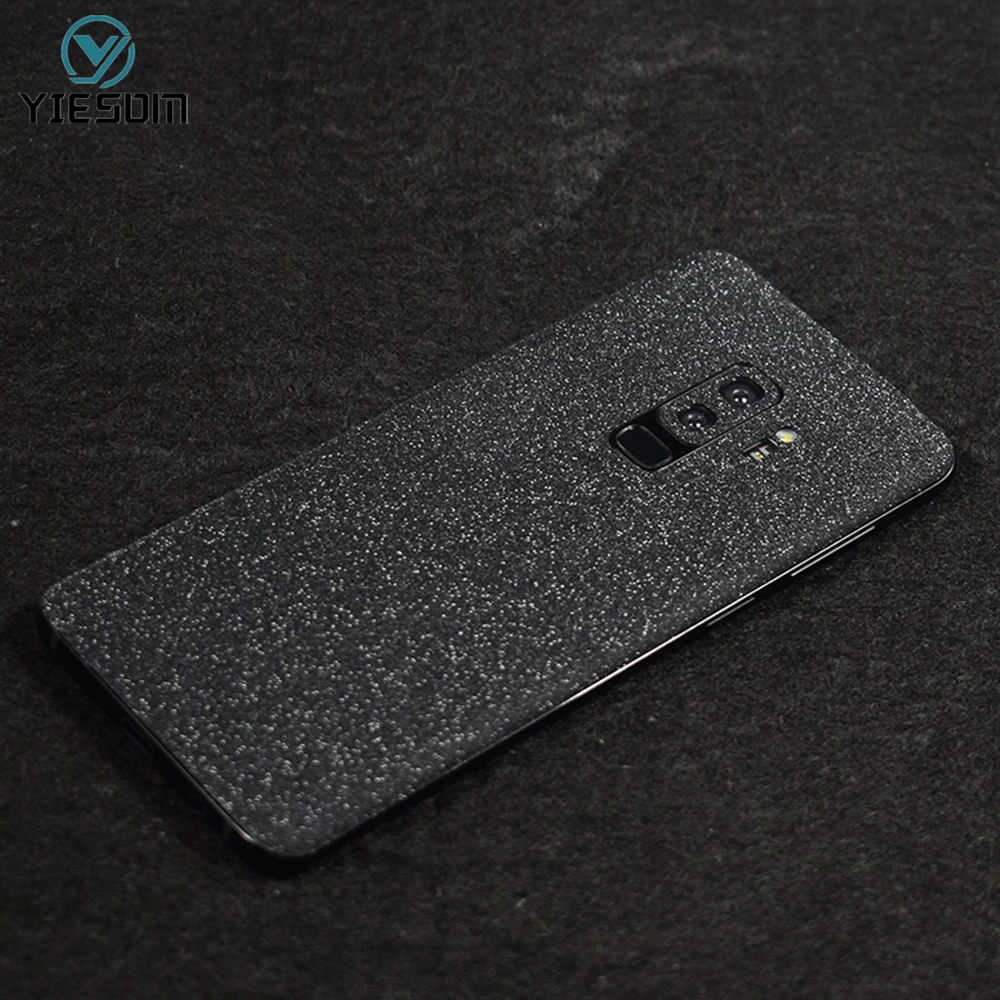 Задняя пленка для Samsung Galaxy S9 Plus S8 Note 9 8 новая матовая Мерцающая защитная наклейка +