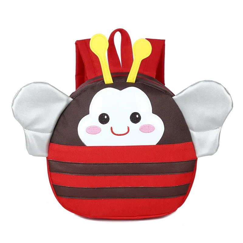 Дети От 1 до 3 лет Детские анти-потерянный ремень дети ходунки поводок для ребенка рюкзак дети привязь для Прогулки поводок сумки крылья пчелы