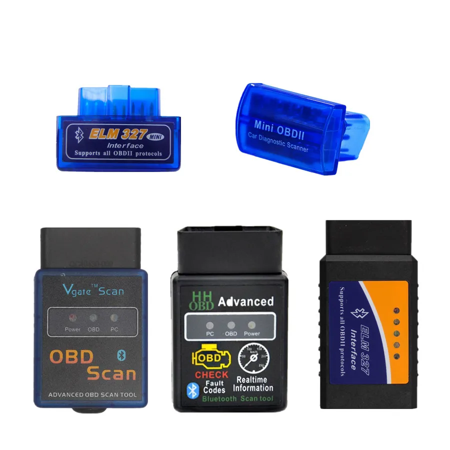 Super V2.1 Mini ELM327 Bluetooth OBD2 EOBD2 ELM 327 считыватель кодов HHOBD OBDII инструмент для