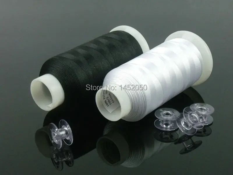 5000 М/spool Вышивка Нижней Нити + 25 шт. Размер Пластиковые Пустой Катушки | Дом и сад