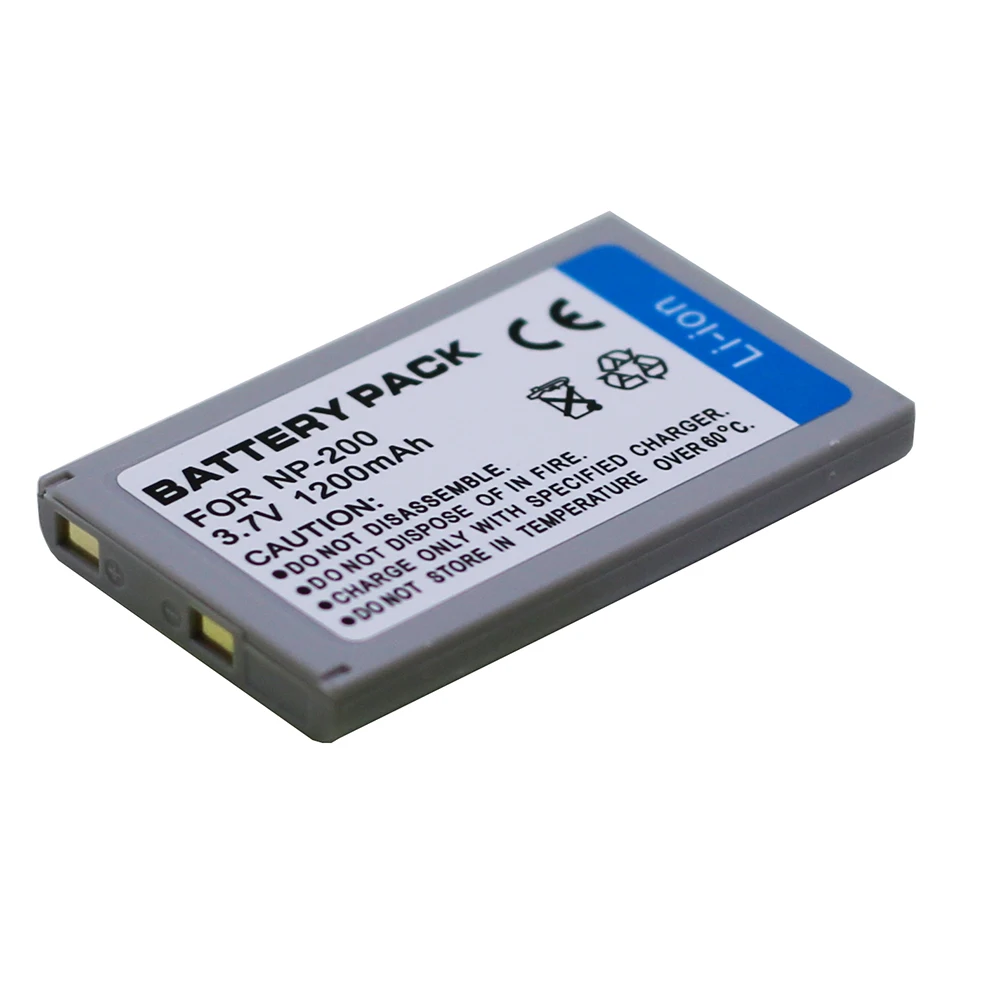3Pcs 1200mAh NP-200 NP200 lithium batteries NP 200 Digital Camera Battery For KonicaMinolta DiMAGE Xg X Xi Xt X20 X21 | Электроника