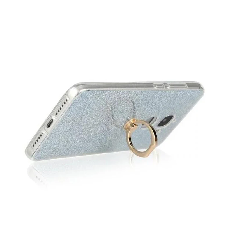 Cover Cell Phone Case For LEECO LETV Le 2 LE PRO X620 X20 5.5&quot TPU Silicone Shell Shine Flash Glitter Powder Finger Ring Stand |