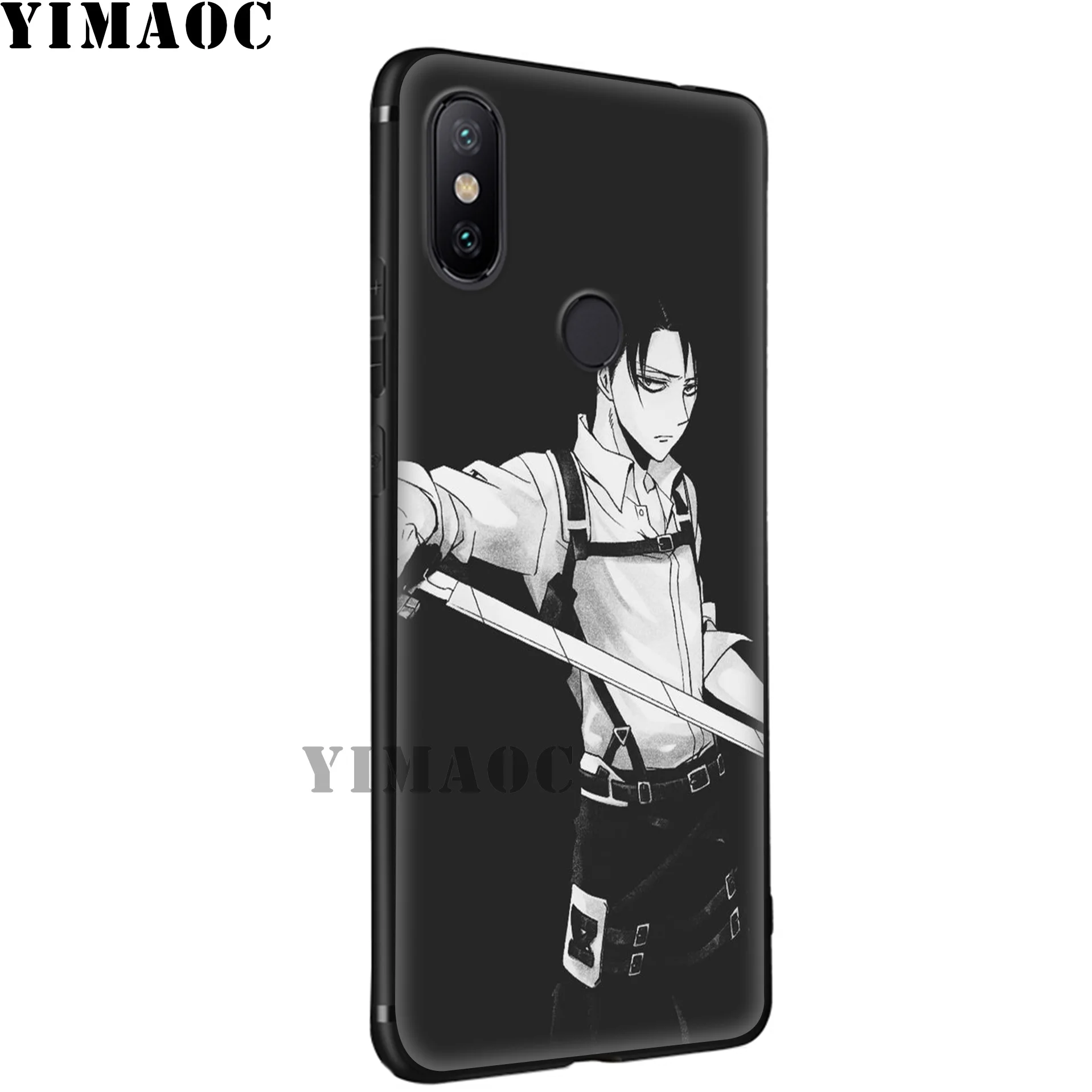 YIMAOC Attack On Titan Soft Silicone Case for Xiaomi Redmi 7A Note 7 6 6A 5 4 4X 4A 5A S2 Plus K20 Pro Lite |