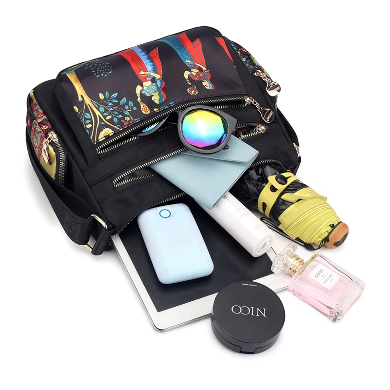 Цветочная сумка на плечо новинка 2019 свежая через для женщин в сельском стиле