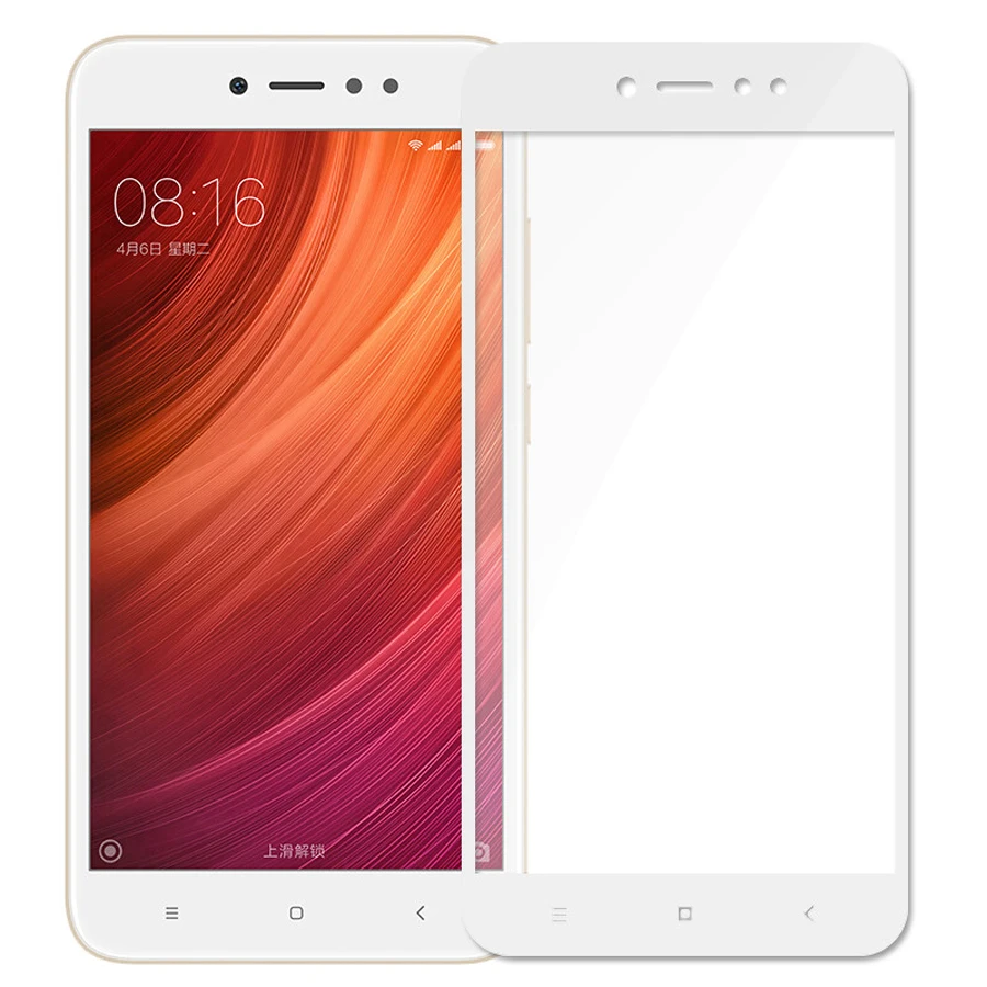 Для Xiaomi Redmi Note 5A защита экрана 2.5D уровень твердости 9H полный охват закаленное