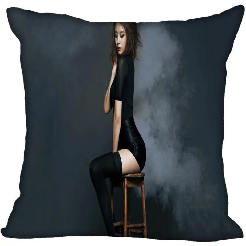 7 Заказ T-ara Park Ji Yeon наволочки печатные квадратные шелковые наволочка домашняя декоративная молния атласные наволочки(одна сторона - Цвет: 7