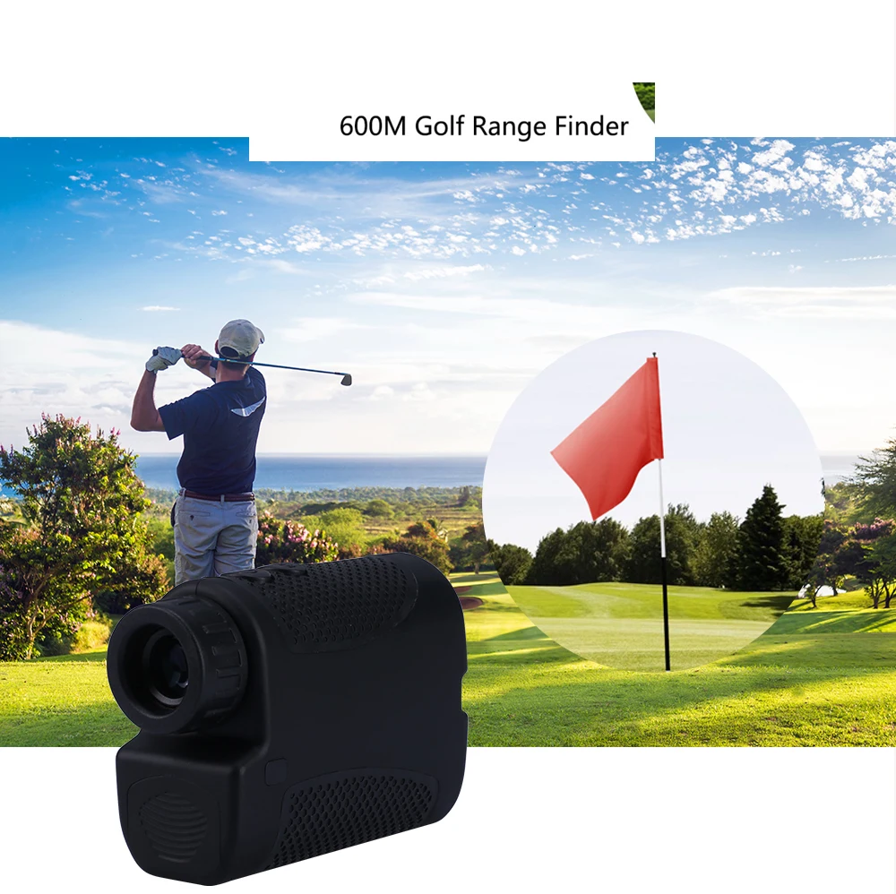 Лазерный дальномер ELECALL лазерный телескоп цифровой 6x600 м|golf laser range finder|distance meterlaser