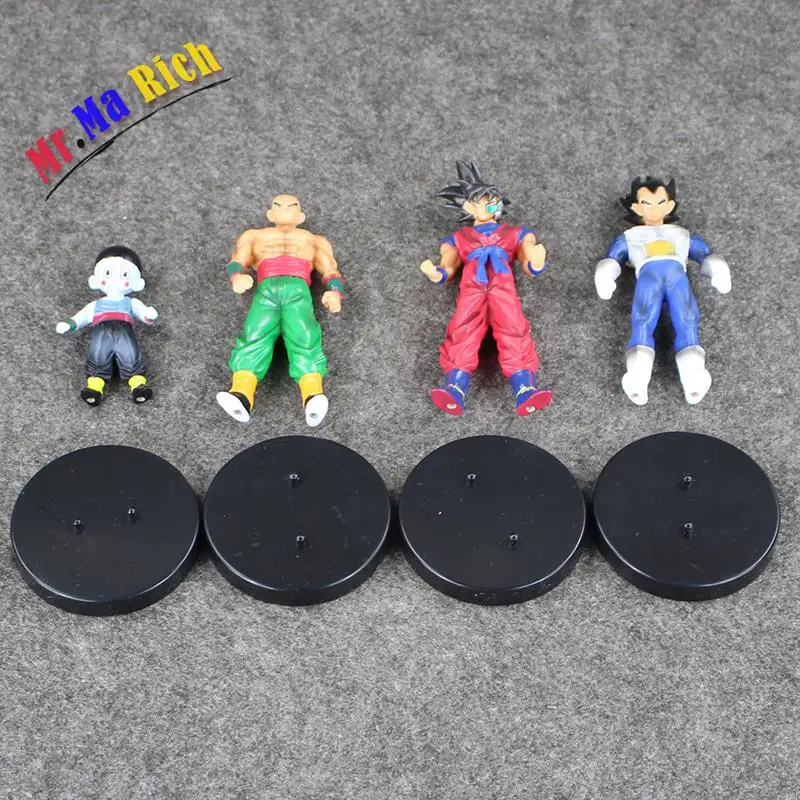 Мяч Z Goku Vegeta Chiaotzu Shinhan ПВХ фигурка модель игрушки 4 шт./лот|Игровые фигурки и