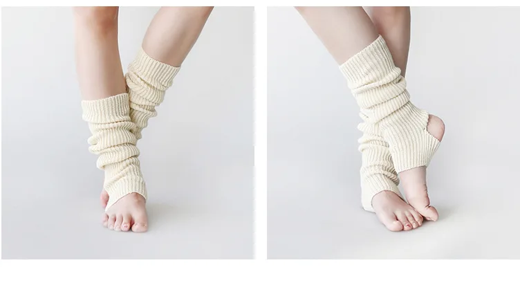 Танцы legwarmer женские балетки разминки длинные legwarmer зима Танцы одежда бедра гетры до колена протектор