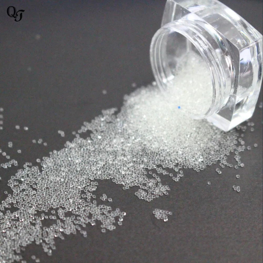 Прозрачные мини икры для маникюра и педикюра 2000 шт/упаковка|caviar beads|nail art charmsbeads nail