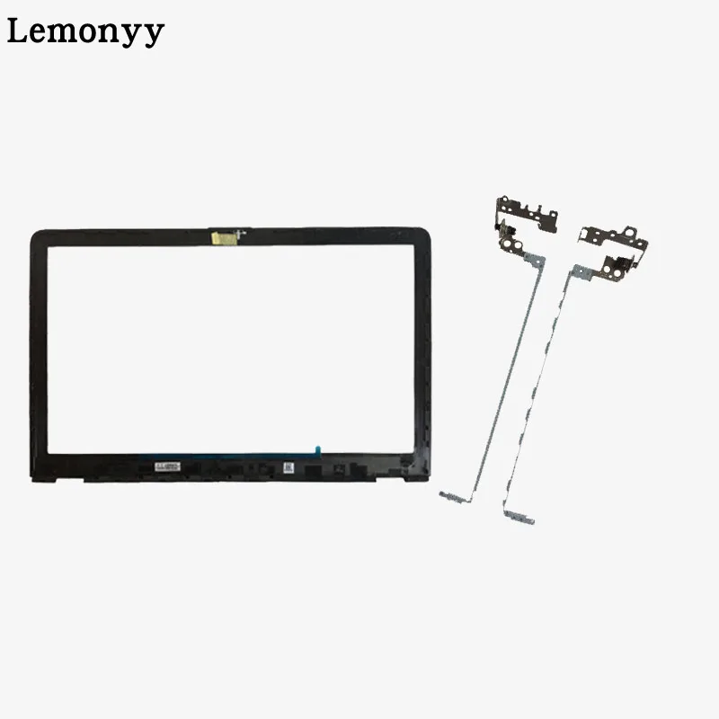 Lcd задняя крышка/lcd передняя рамка/петли крышки для hp NoteBook 15-BS 15-BW 15-BS070WM 924892-001 AP204000101SVT 7J1790 - Цвет: B and Hinges