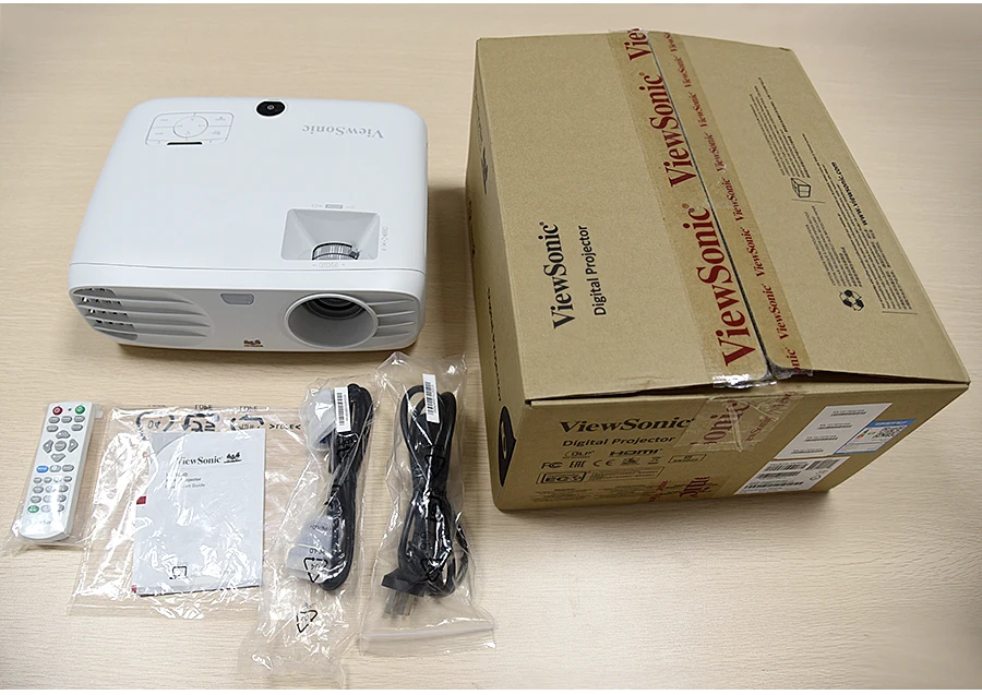 ViewSonic PX700HD 1920x1080 Разрешение 3500 ANSI люмен 1,5-1,65 Проекционное отношение проектор DLP проектор Full HD видео домашний кинотеатр
