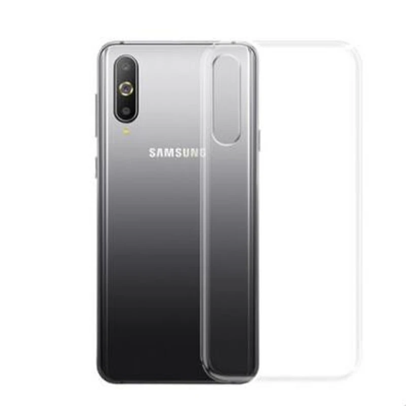 Мягкий чехол из ТПУ для Samsung A50 A11 A01 A10S A20S A21S прозрачный A30 A305F A305 A7 2018 S10 E Plus Lite