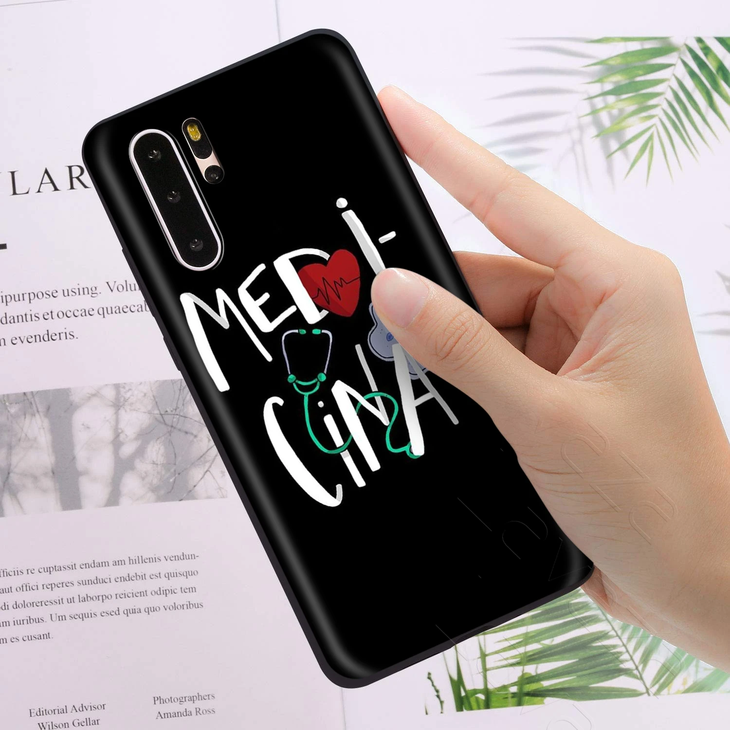 Lavaza медсестра стоматолог стетоскоп чехол для Huawei мат 30 20 Honor 6a 7a 7c 7x 8C 8x9 10 Nova 3i 3 Lite