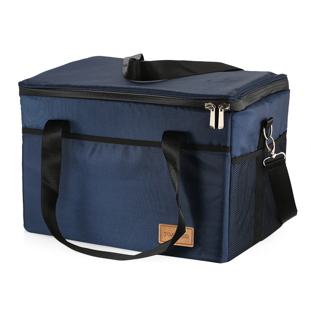 TOMSHOO 10L/18L/28L/37L/47L вместительная изолированная сумка, складная сумка-холодильник для стейка, кемпинга, пешего туризма, поездок на автомобиле, ледяной пакет