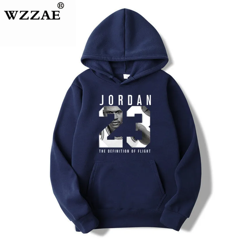 WZZAE брендовая Новая мода JORDA 23 Мужская спортивная одежда с принтом Мужские толстовки пуловер хип-хоп мужской спортивный костюм толстовки Одежда