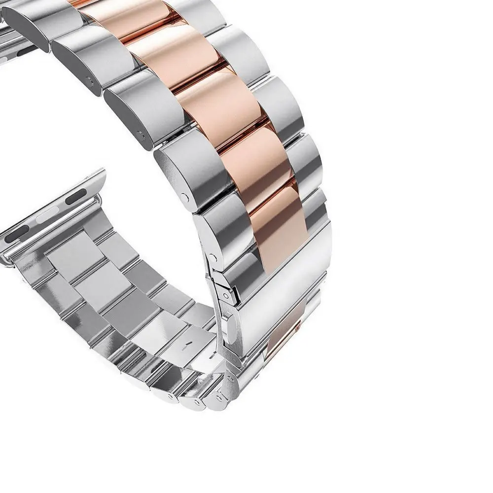 Браслет pulseira из нержавеющей стали для Apple watch 44 42 мм для iWatch ремешок 40 мм 38 мм ремешок для часов cinturino для Apple watch 5 4 3 2 1