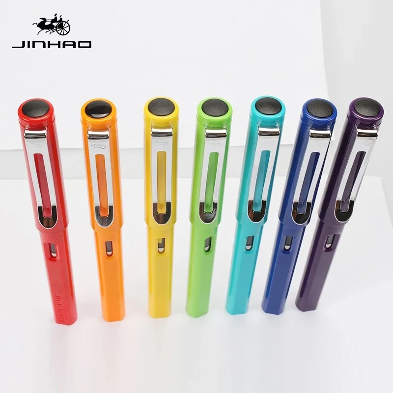 Jinhao 599 модная цветная Ручка-роллер роскошный подарок ручки для письма T школьные