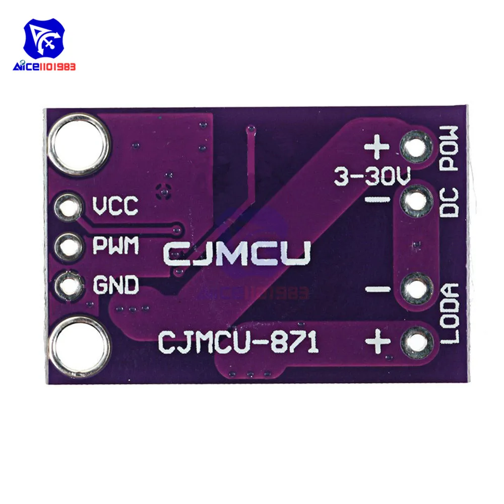 CJMCU 871 контроллер скорости ШИМ 3 30V 10A DC двигателя односторонний цифровой