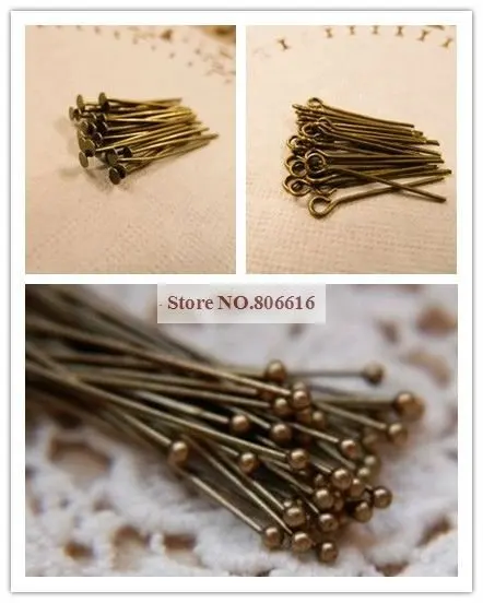 Винтажные металлические шпильки/булавки для ювелирных изделий 24 мм|accessories