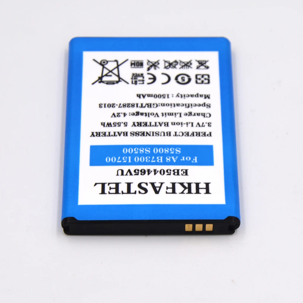 Новый аккумулятор EB504465VU для сотового телефона Samsung A8 B7300 GT-B7300 i8910 GT-i8910 i5700 S5800 S8500