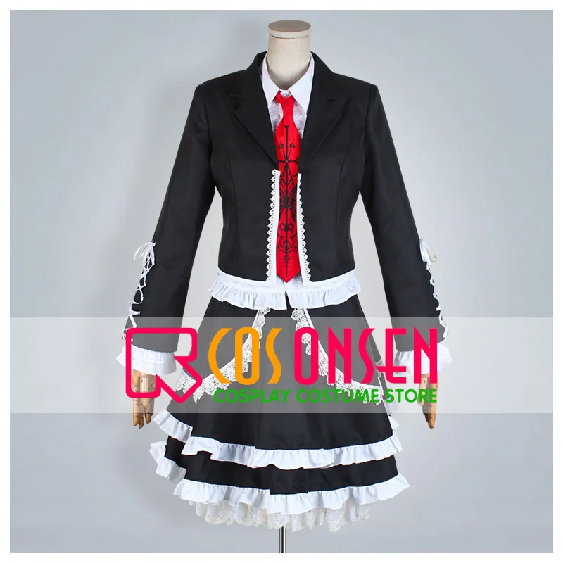 Костюм для косплея ONSEN Anime Dangan Ronpa Celestia Ludenberg костюм Униформа полный комплект все
