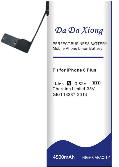 Da Xiong 4500 мАч батарея для Apple iphone 6 Plus для iphone 6 Plus батареи Бесплатные инструменты