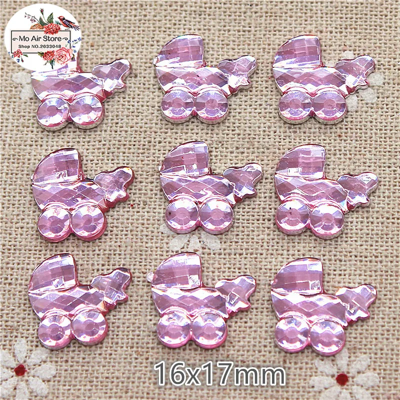 100 шт. Акриловые стразы в стиле детской коляски украшение для первого дня