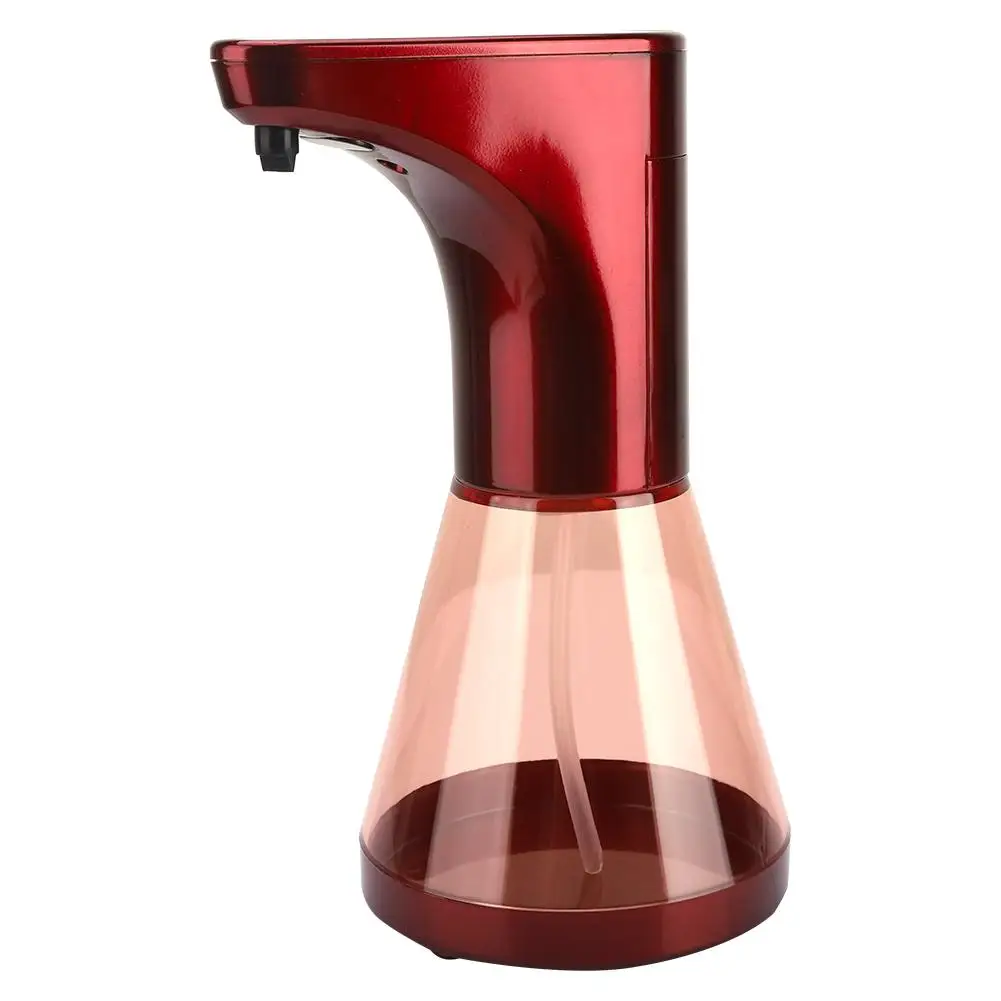 Wine red 520 мл Бесконтактный автоматический датчик Пены Мыло Лосьон Диспенсер для кухни и ванной дозатор мыла насос душ - Цвет: Wine red