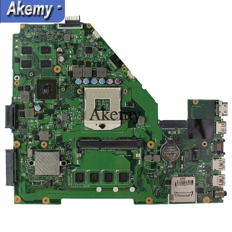 Akemy X550VC материнская плата для ноутбука ASUS X550VC R510V X550V X550 тесты оригинальная 4 г оперативная память GT720M-2G