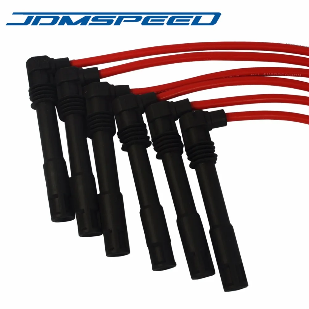Бесплатная доставка Red JDMSPEED Свеча зажигания 671 6165 подходит для Volkswagen Passat Audi A4 A6