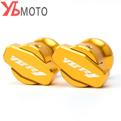 Gold Для YAMAHA YZF R1/R1M 1999 2000 2001 2002 2003 2004 2005 2007 2008 M6 аксессуары для мотоциклов маятник Катушки слайдер стенд винты - Цвет: Gold