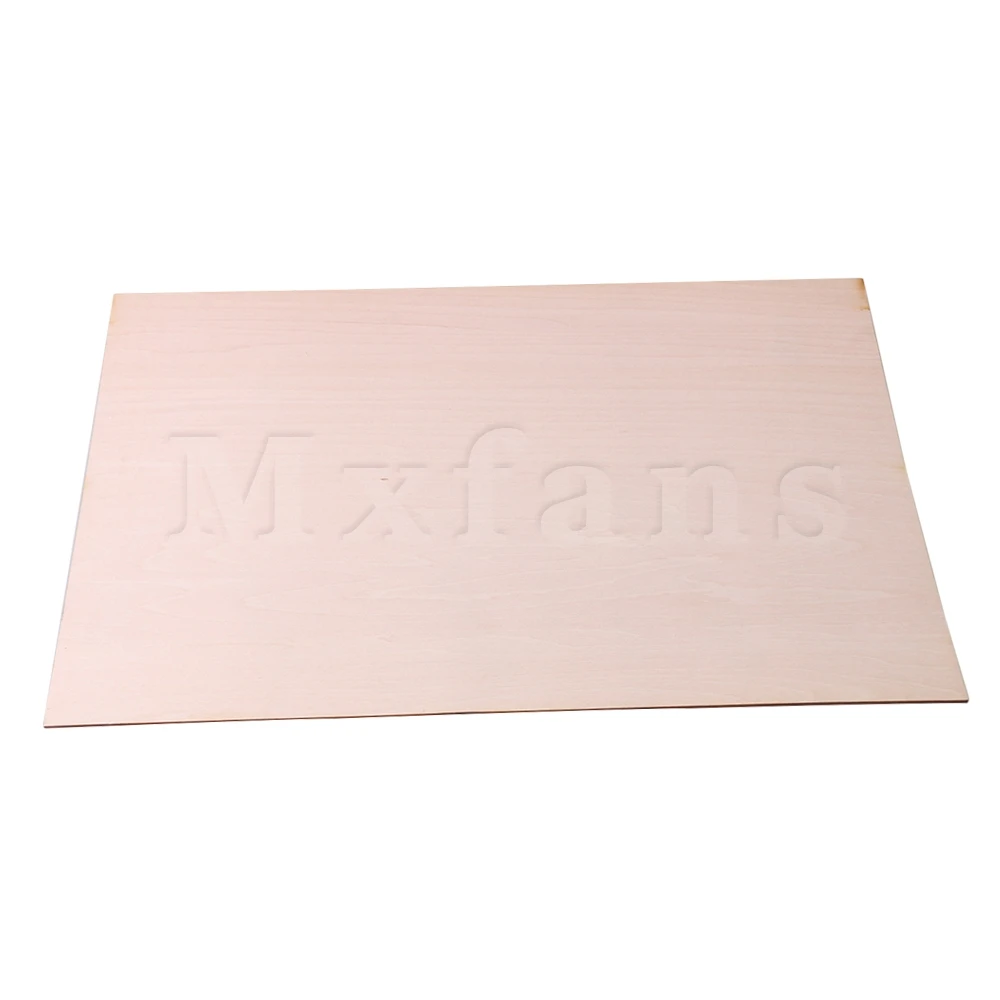 Mxfans300x200x1.5мм прямоугольные неокрашенные листы липы для рукоделия ручной работы