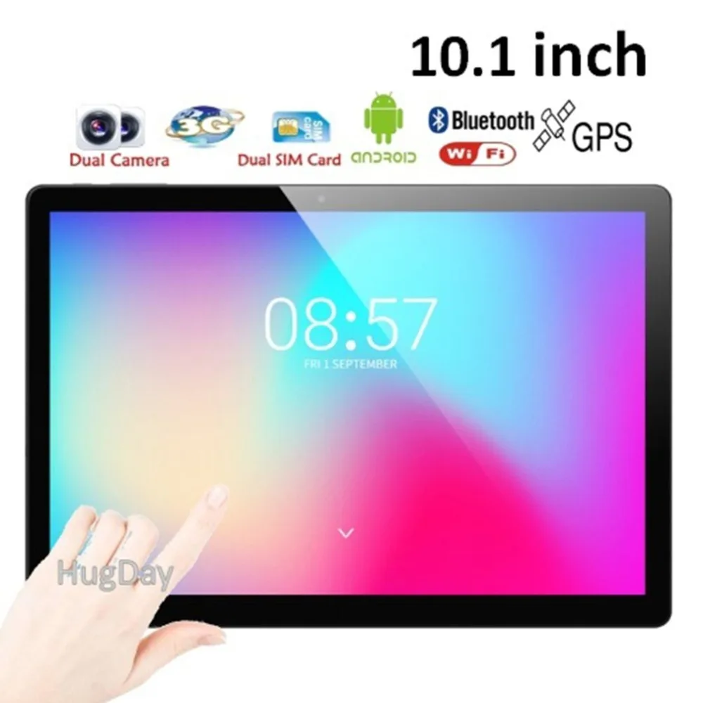 Планшеты на Android 10 1 дюймов планшет ГБ ОЗУ 16 Гб ПЗУ 7 0 фаблет планшетный ПК 1280*800 две